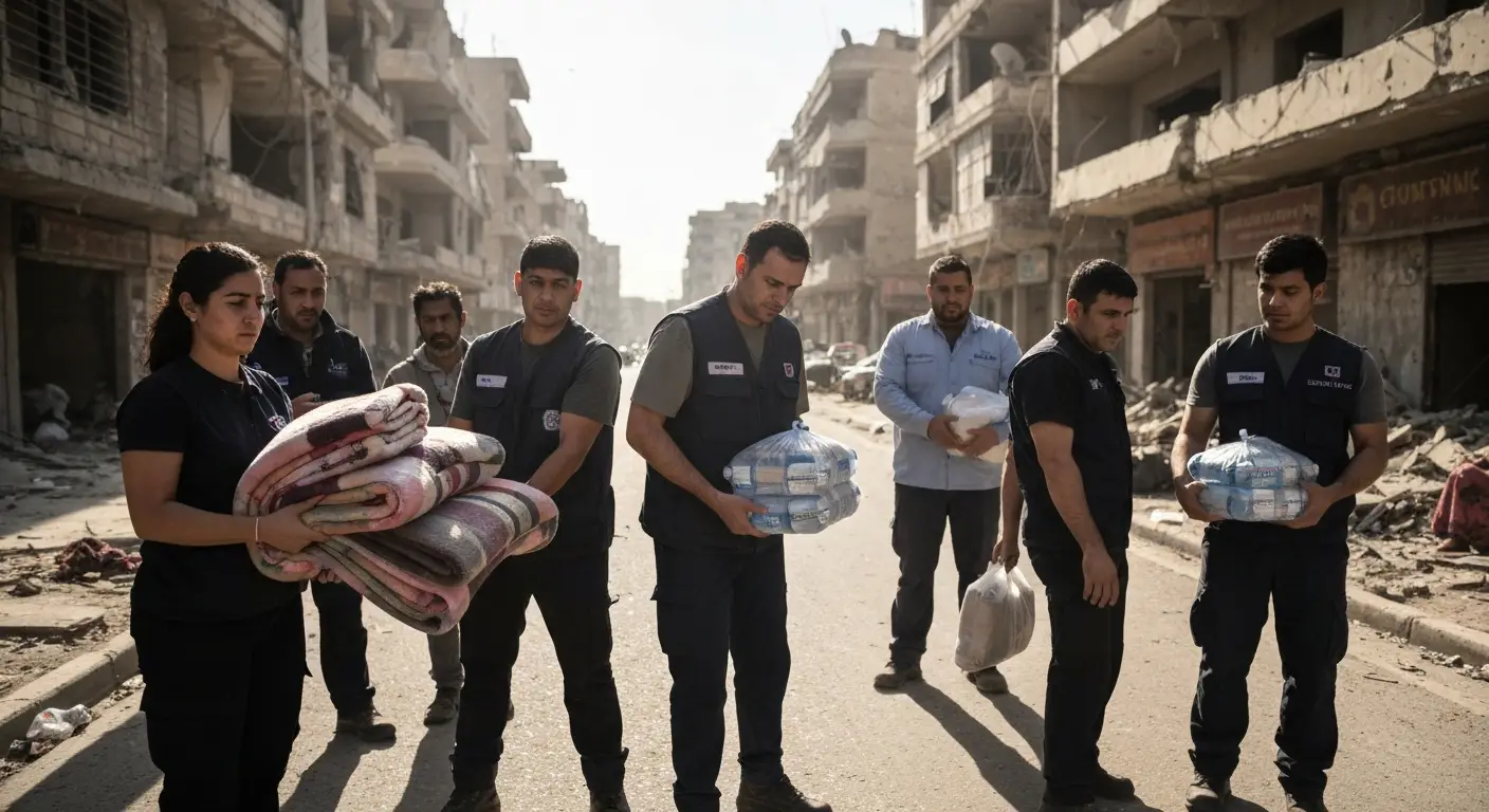 humanitaire solidariteit